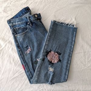 KENDALL & KYLIE | Embroidered Boyfriend Jeans